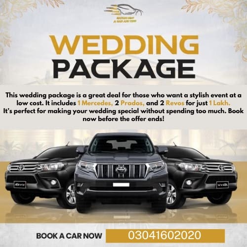 Prado for rent in Lahore